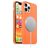 Mobigear Rubber Touch iPhone 12 Pro Max Siliconen MagSafe Hoesje Backcover - Oranje