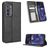 Mobigear Sensation Motorola Edge (2022) Hoesje Bookcase Portemonnee - Zwart