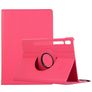 Mobigear DuoStand Samsung Galaxy Tab S9 Plus Hoes Draaibare Bookcase - Magenta