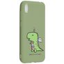 Mobigear Croco HONOR 8S Hoesje Flexibel TPU Backcover - Dino