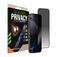 Striker Xtreme Impact Privacy iPhone 16 Pro Glazen Screenprotector - Case Friendly - Zwart