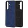 Mobiparts Classic Samsung Galaxy A37 MagSafe Hoesje TPU / Kunstleer Backcover - Sapphire Blue