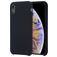 Mobigear Rubber Touch iPhone XR Siliconen Hoesje Backcover - Zwart