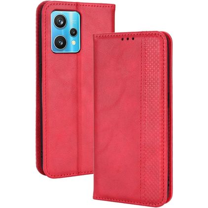 Mobigear Sensation Realme 9 Pro Plus Hoesje Bookcase Portemonnee - Rood