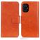 Mobigear Classy POCO M5 Hoesje Bookcase Portemonnee - Oranje