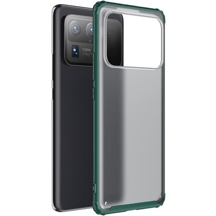 Mobigear Shockproof Xiaomi Mi 11 Ultra Hoesje Hardcase Backcover Shockproof - Groen