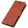 Mobigear Ranch Motorola One Power Hoesje Bookcase Portemonnee - Bruin