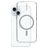 Mobiparts Hardcover Doorzichtig iPhone 15 MagSafe Hoesje Hardcase Backcover - Transparant