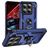 Mobigear Armor ring Xiaomi 15 Hoesje Hardcase Backcover Shockproof met Ringhouder - Blauw