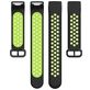 Mobigear Sport Plus Buckle Siliconen Fitbit Charge 3 Bandje Gespsluiting - Zwart / Groen