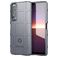 Mobigear Rugged Shield Sony Xperia 1 III Hoesje Flexibel TPU Backcover Shockproof - Grijs