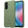 Mobigear Rugged Shield Samsung Galaxy A56 Hoesje Flexibel TPU Backcover Shockproof - Groen
