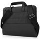 Mobigear Denim Zipper Laptop Schoudertas 11 - 12 inch Laptoptas - Zwart