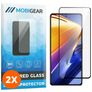 Mobigear Premium POCO F4 GT Glazen Screenprotector - Case Friendly - Zwart (2-Pack)