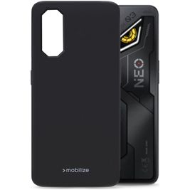 Mobilize Rubber Gelly Nubia Neo 3 Hoesje Flexibel TPU Backcover - Zwart