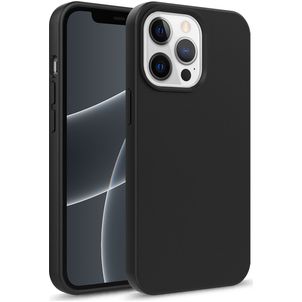 Mobigear Bio iPhone 13 Hoesje Eco Friendly Backcover - Zwart