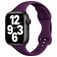 Mobigear Sport Slim Siliconen Apple Watch Bandje Druksluiting - 49/46/45/44 mm - Paars