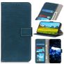 Mobigear Croco iPhone SE (2022) Hoesje Bookcase Portemonnee - Groen