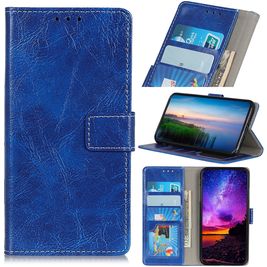 Mobigear Basic Samsung Galaxy A20e Hoesje Bookcase Portemonnee - Blauw
