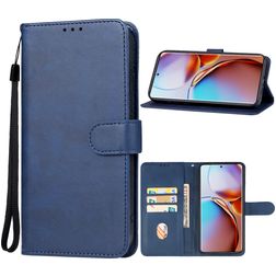 Mobigear Wallet Motorola Edge 40 Hoesje Bookcase Portemonnee - Blauw