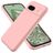 Mobigear Colors Google Pixel 8a Hoesje Flexibel TPU Backcover - Roze