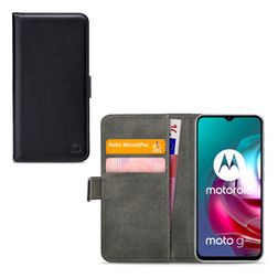 Mobilize Classic Gelly Wallet Motorola Moto G10 Hoesje Bookcase Portemonnee - Zwart