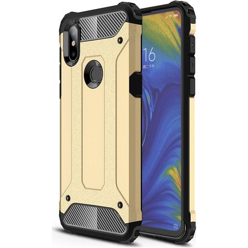 Mobigear Outdoor Xiaomi Mi Mix 3 Hoesje Hardcase Backcover Shockproof - Goud