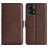Mobigear Slim Magnet Motorola Moto E13 Hoesje Bookcase Portemonnee - Bruin