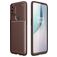 Mobigear Racing OnePlus Nord N100 Hoesje Flexibel TPU Backcover - Bruin