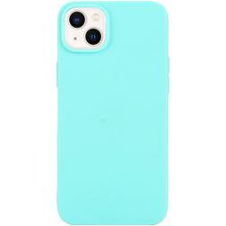 Mobigear Colors iPhone 14 Hoesje Flexibel TPU Backcover - Blauw