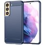 Mobigear Brushed Slim Samsung Galaxy S23 Hoesje Flexibel TPU Backcover - Blauw