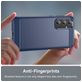 Mobigear Brushed Slim Samsung Galaxy A55 Hoesje Flexibel TPU Backcover - Blauw