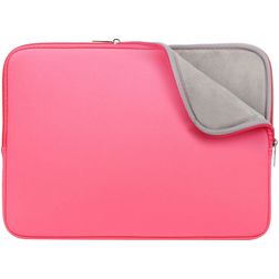 Mobigear Basics Laptop Sleeve 14 inch Laptop hoes - Roze
