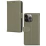 Mobilize Premium Gelly Wallet iPhone 13 Pro Hoesje Bookcase Portemonnee - Groen