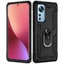 Mobigear Armor Ring Xiaomi 12X Hoesje Hardcase Backcover Shockproof met Ringhouder - Zwart