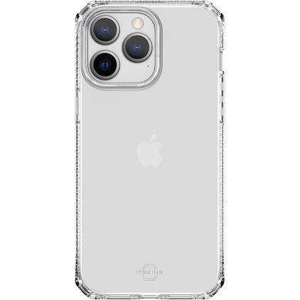 ITSKINS SpectrumClear-R Doorzichtig iPhone 14 Pro Max Hoesje Flexibel TPU Backcover Shockproof - Transparant