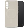 My Style Protective Flex Samsung Galaxy A57 MagSafe Hoesje Flexibel TPU Backcover - Antique White