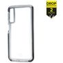 Mobilize Shatterproof Samsung Galaxy A7 (2018) Hoesje Hardcase Backcover Shockproof - Transparant / Zwart