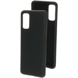 Mobiparts Samsung Galaxy S20 Siliconen Hoesje Backcover - Zwart Mobiparts Samsung Galaxy S20 Siliconen Hoesje Backcover - Zwart