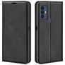 Mobigear Retro Slim TCL 30 SE Hoesje Bookcase Portemonnee - Zwart