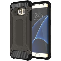 Mobigear Outdoor Samsung Galaxy S7 Edge Hoesje Hardcase Backcover Shockproof - Zwart