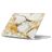 Mobigear Marble MacBook Air 15 Inch (2023-2025) Hoes Hardshell Laptopcover MacBook Case - Bruin - Model A2941 / A3114 / A3241