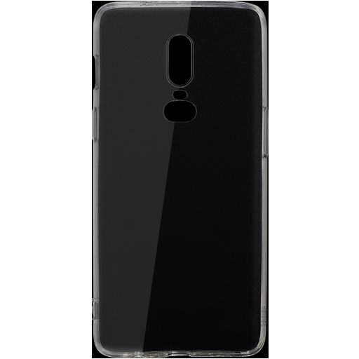 Mobigear Ultra Thin Doorzichtig OnePlus 6 Hoesje Flexibel TPU Extra Dun Backcover - Transparant