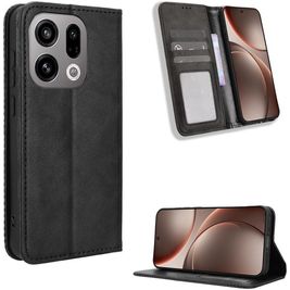 Mobigear Sensation OPPO Find X9 Hoesje Bookcase Portemonnee - Zwart