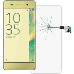 Mobigear Sony Xperia XA Glazen Screenprotector - Case Friendly