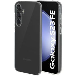 Mobiparts Classic Doorzichtig Samsung Galaxy S23 FE Hoesje Flexibel TPU Backcover - Transparant