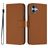 Mobigear Urban Wallet iPhone 16 Plus Hoesje Bookcase Portemonnee - Bruin