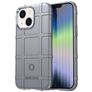 Mobigear Rugged Shield iPhone 14 Plus Hoesje Flexibel TPU Backcover Shockproof - Grijs