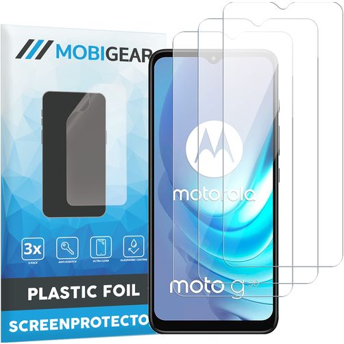 Mobigear Motorola Moto G50 Screenprotector Folie - Case Friendly (3-Pack)