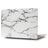 Mobigear Marble MacBook Pro 13 Inch (2012-2015) Hoes Hardshell Laptopcover MacBook Case - Wit - Model A1425 / A1502